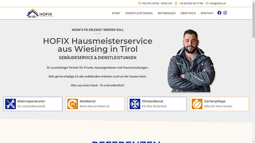 HOFIX Hausmeisterservice, Gebäudeservice & Dienstleistungen